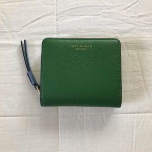 Tory Burch Perry Color Block Bi-Fold Wallet